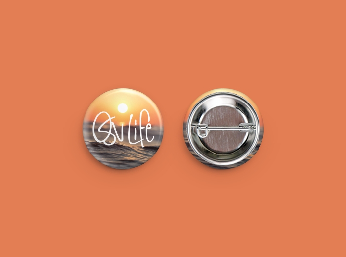 Assateague Island OSV - OSV Life Sunrise Button – OSV LIFE